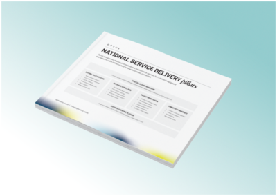 Optus National Service Delivery Pillars